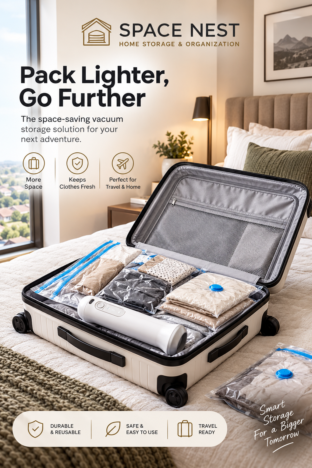 SpaceNest Vacuum Storage Set