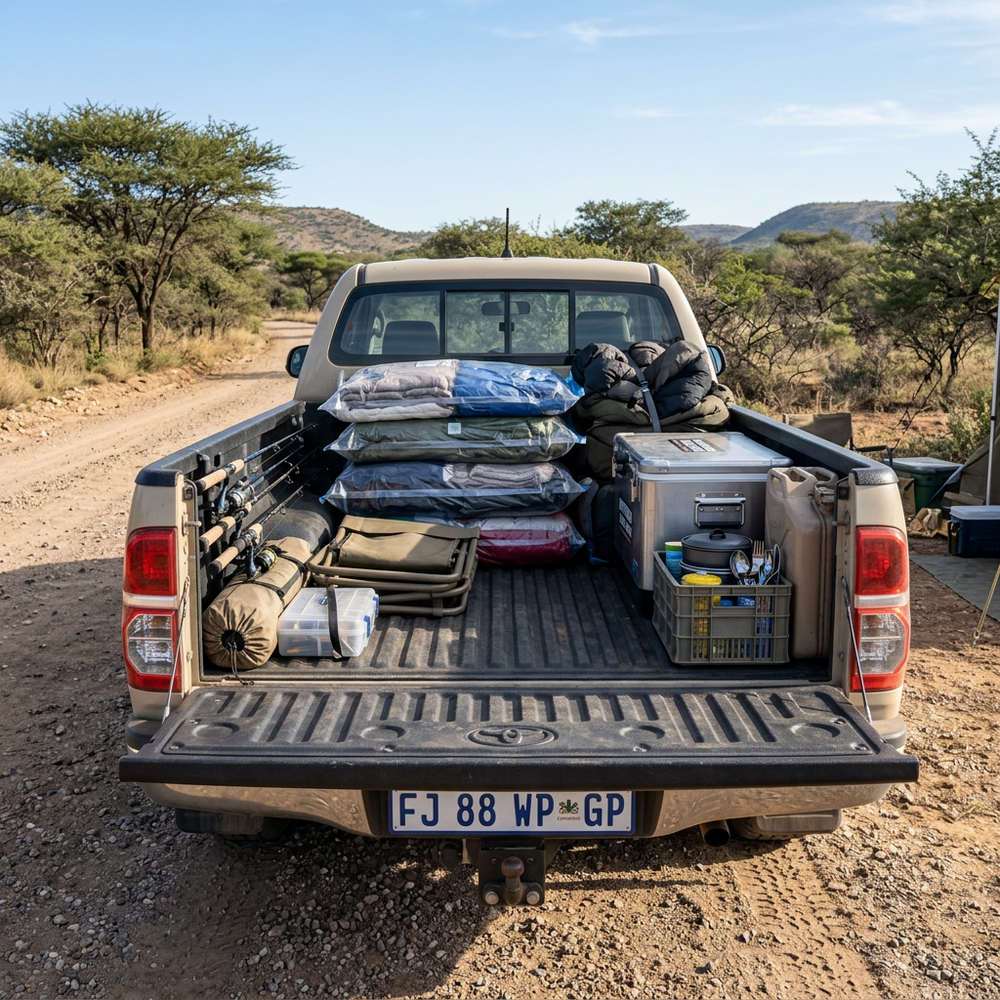 Hilux bakkie after